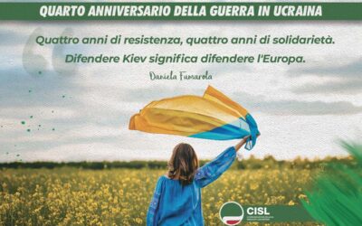 Ucraina. Fumarola: a quattro anni dall’invasione la nostra solidarietà non arretra. Difendere Kiev significa difendere l’Europa