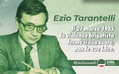 Quarantuno anni fa l’assassinio di Ezio Tarantelli. Fumarola: «La violenza brigatista ha fermato i battiti di un cuore coraggioso ma non le sue idee»