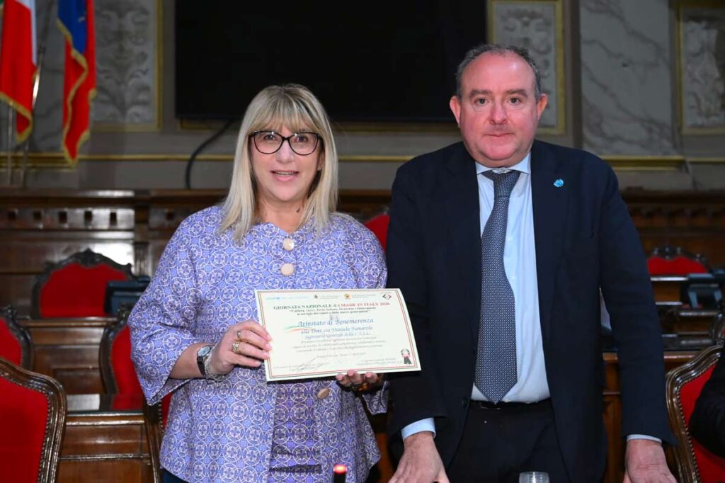 Daniela Fumarola e Nicola Graziano al Premio Nazionale “Eccellenze del Made in Italy”