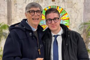 Don Maurizio Patricello e Adriano Cappellari