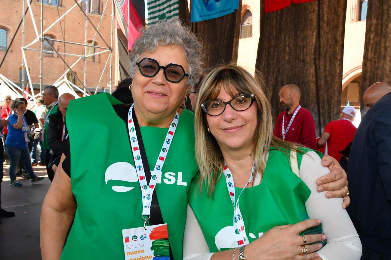 Nora-Garofalo-Daniela-Fumarola Nora Garofalo e Daniela Fumarola - Femca Cisl - Rinnovo Contratto