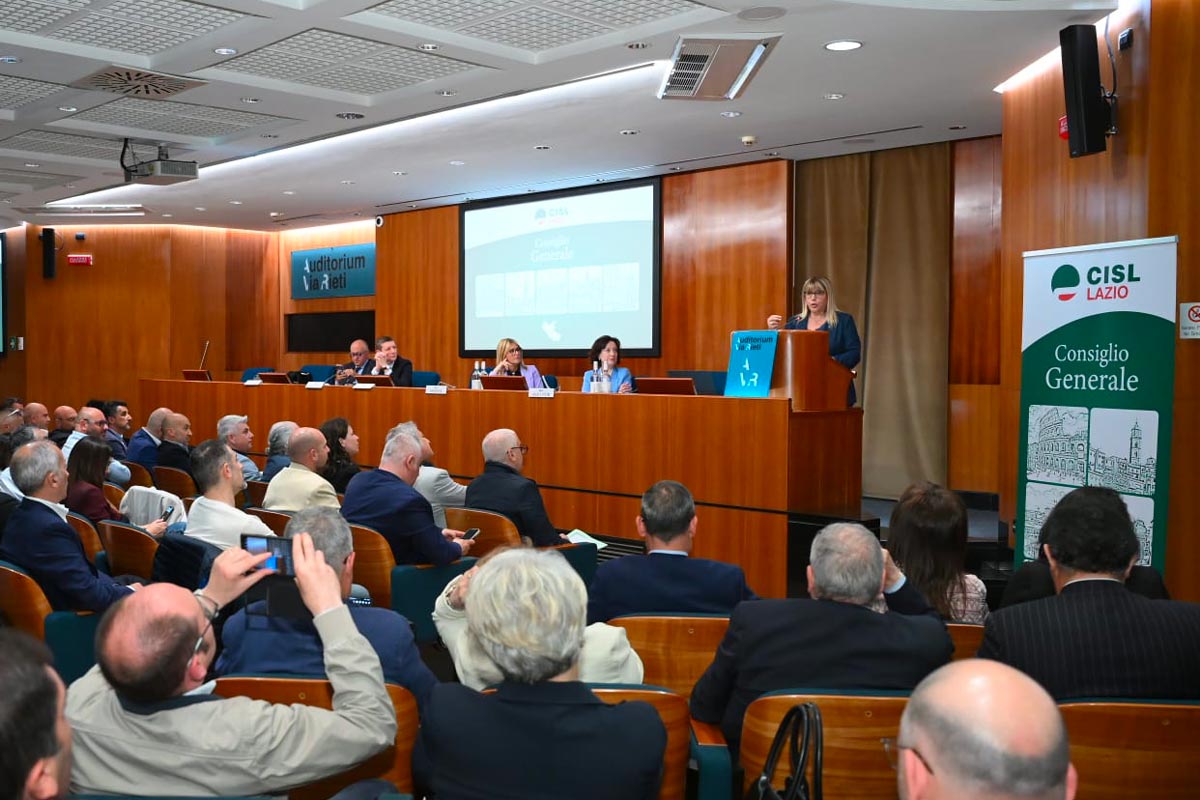 daniela-Fumarola-cisl-lazio Daniela Fumarola al Consiglio Generale Cisl Lazio