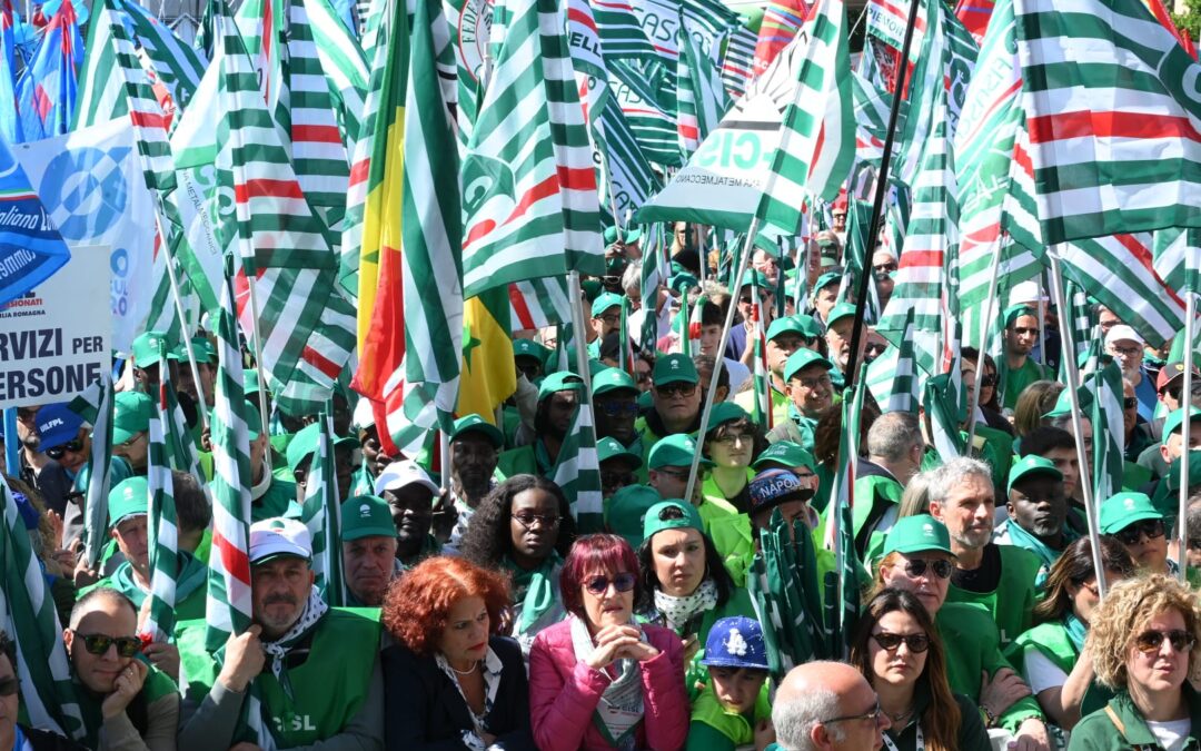 Primo Maggio a Marghera: tra bandiere e impegno per il futuro (photogallery)