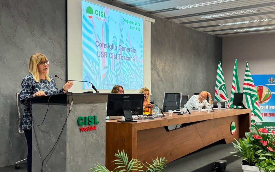 Lavoro. Fumarola a Consiglio Generale Cisl Toscana: «Fondamentale la mobilitazione unitaria del 9 luglio per chiedere una politica industriale vera, nazionale e regionale»