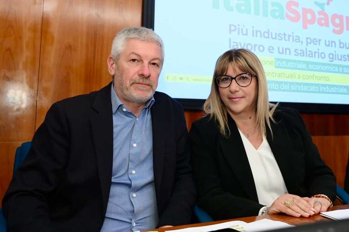 fumarola-uliano Ferdinando Uliano e Daniela Fumarola. Contratto Unionmeccanica Confapi