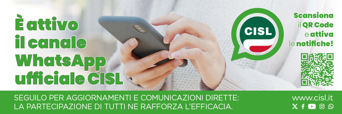 1200x400 Whatsapp Qr Aggiungi un posto al tavolo. Firma la legge di iniziativa popolare che promuove la partecipazione dei lavoratori all'impresa