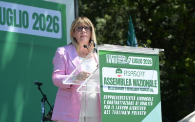Lavoro. Fumarola all’Assemblea nazionale Fisascat Cisl: «La piattaforma unitaria sui contratti è un progetto-Paese. Servono regole nuove»