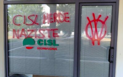 Forlimpopoli. Fumarola: «Solidarietá alla Cisl Romagna per scritte ingiuriose»