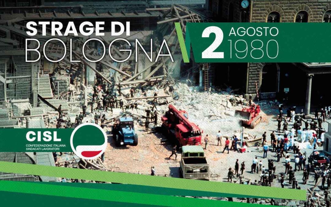 Strage Bologna. Fumarola: «Veritá, giustizia e valori antifascisti della Costituzione pilastri di una società fondata su lavoro e partecipazione»