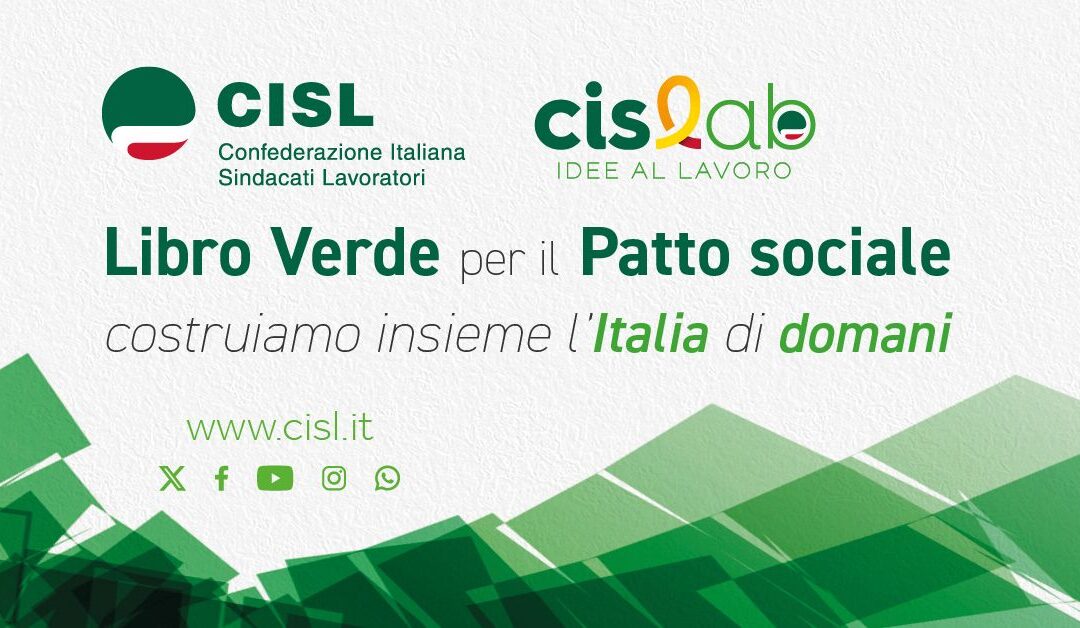 Libro Verde per il Patto sociale “Costruiamo insieme l’Italia di domani”