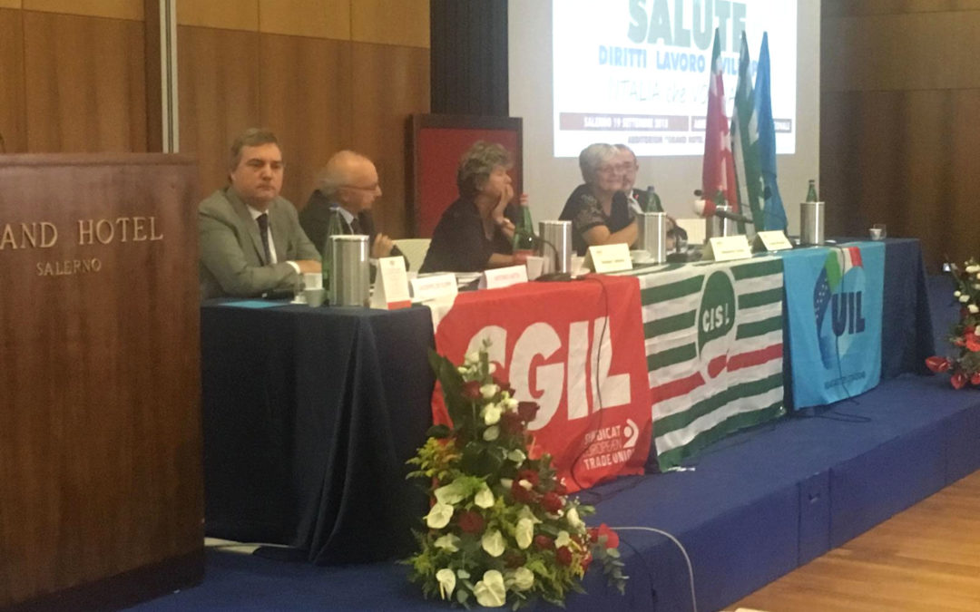 Sindacato. A Salerno l’Assemblea nazionale di Cgil Cisl Uil. Parte la battaglia dei sindacati per il diritto ad una sanita’ piu’ efficiente ed universale”