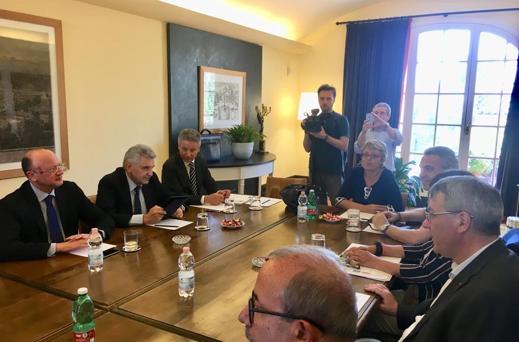 Incontro Cgil Cisl Uil Confindustria. Furlan: “Stiamo lavorando per l’attuazione complessiva del Patto per la Fabbrica. Convergenze anche su salario minimo e cuneo fiscale”