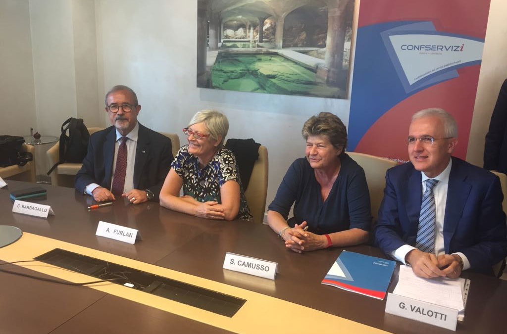 Contratti. Avviso comune Cgil, Cisl, Uil e Confservizi. Furlan: “Ulteriore tappa verso relazioni industriali partecipative e servizi di qualità”
