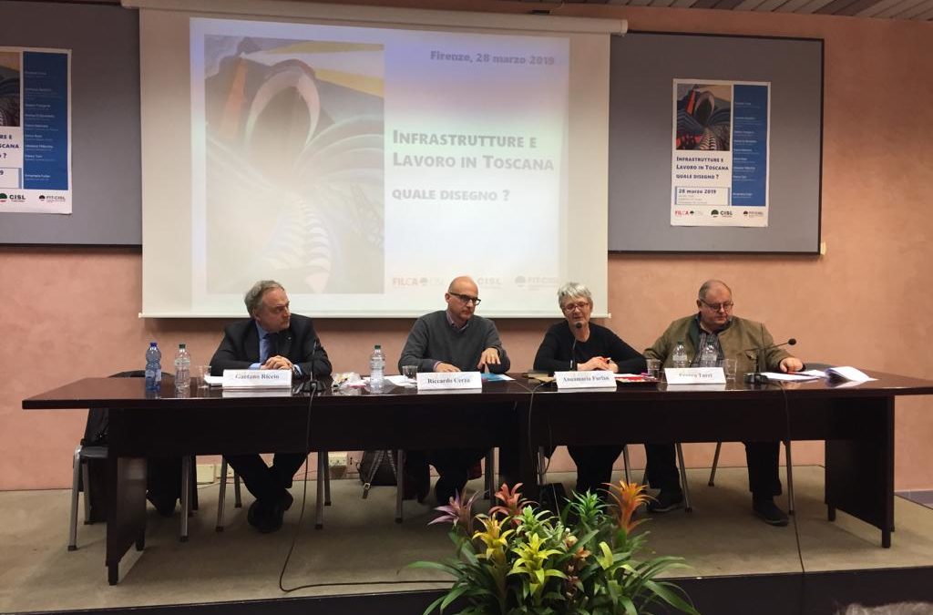Pil. Furlan: “La linea economica del governo deve cambiare al più presto partendo dallo sblocco delle infrastrutture” 
