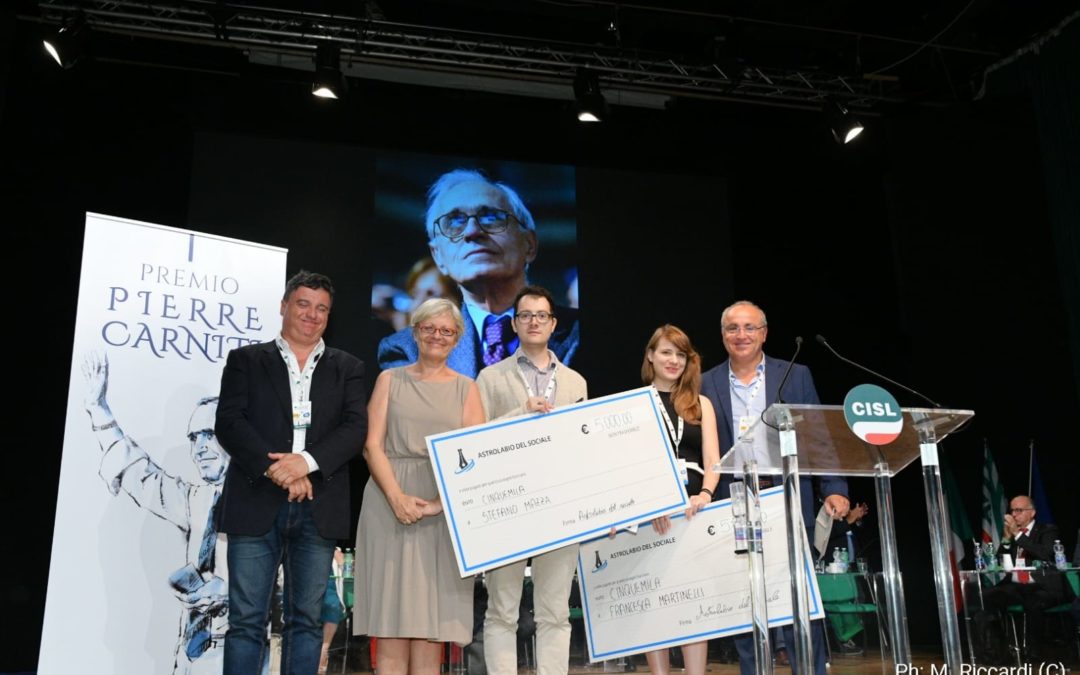 Premio Astrolabio del Sociale: dall’edizione 2018-2019 il premio sarà ufficialmente denominato ‘Premio Pierre Carniti’