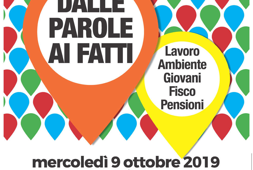 Manovra. Diecimila delegati da tutta Italia all’Assemblea nazionale di Cgil, Cisl, Uil  ad Assago. Furlan: “Chiediamo discontinuità vera al Governo. Il bisogno di lavoro, crescita ed equita’ sociali non è cambiato”