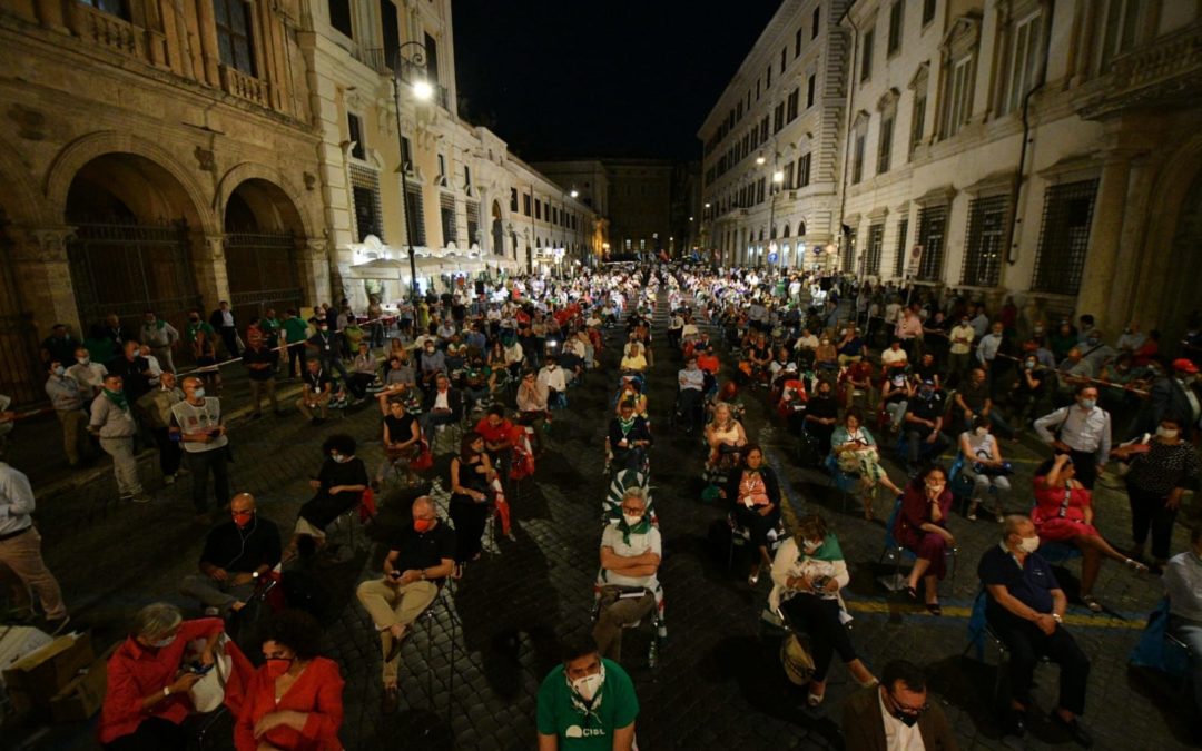 ‘La notte per il lavoro’. Ricostruire il Paese e l’Europa partendo dal buon lavoro.  Furlan: “E’ con il confronto che si realizzano le cose migliori”