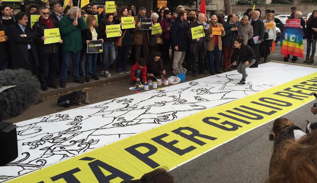 ‘Verità per Regeni’, la Cisl aderisce alla Campagna di Amnesty International e partecipa al sit-in davanti all’Ambasciata Egiziana