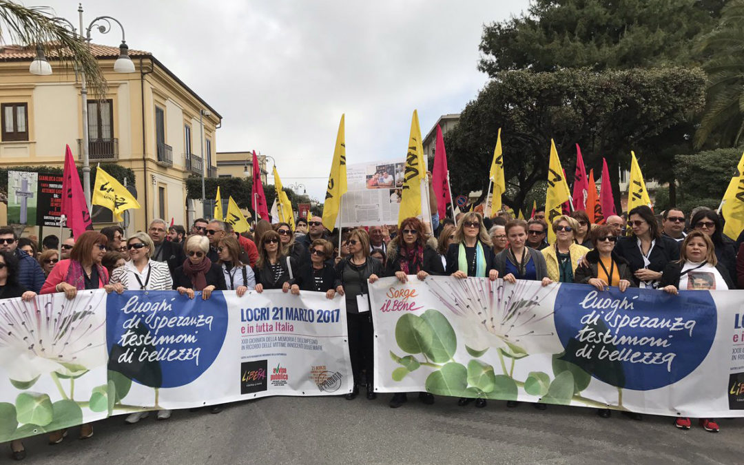 Giornata in ricordo delle vittime delle mafie. Furlan: “Dal Paese un messaggio forte: “Solo insieme possiamo sconfiggere questo cancro”